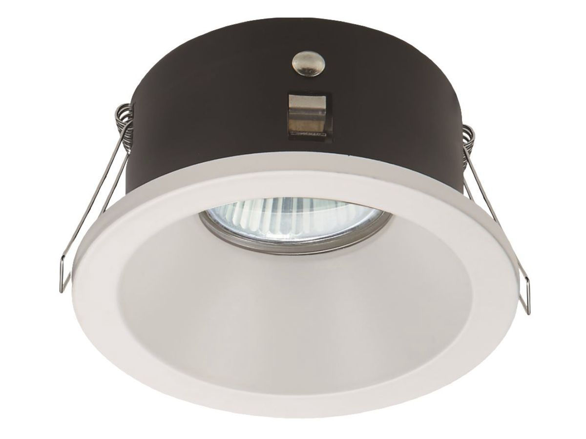 EB-LED-Fassung DOTLUX COMFORTgu10 für GU10, IP65, weiss