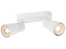 Spot SLV PURI 2.0 Dome CW GU10 2×6W DIM 150×42×138mm weiss