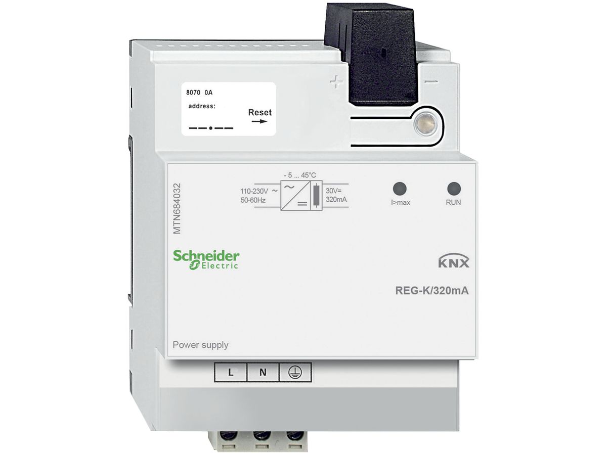 REG-Spannungsversorgung KNX Schneider Electric 30VDC 320mA, MTN684032