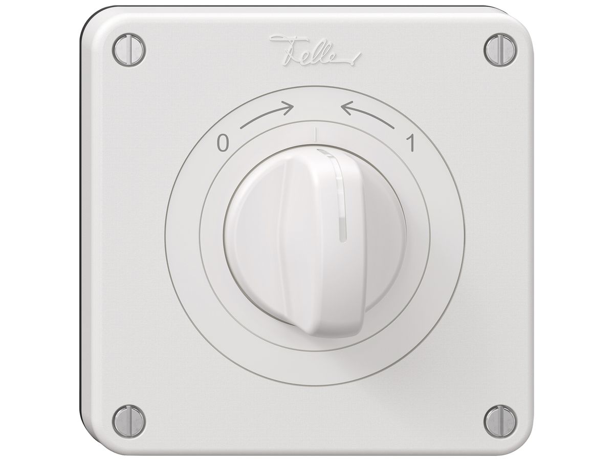 Schwenktaster NEVO SNAPFIX® 1P 1NC 1NO 16A 400V 0-> <-1 ws