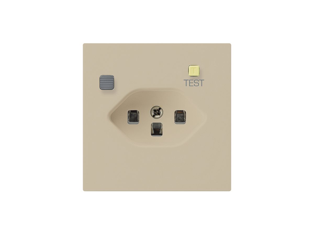 Steckdose kallysto A T23 FI 30mA beige