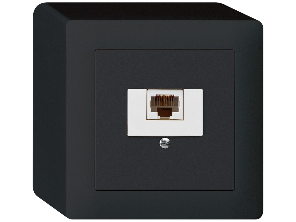 AP-Dose kallysto 1×RJ45u schwarz