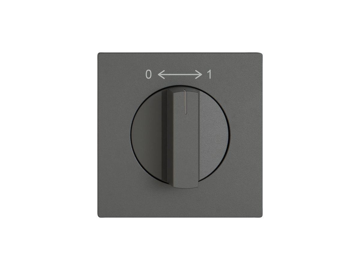 Montageset EDIZIO.liv SNAPFIX® f.Drehschalter m.Griff 0 → ← 1 dgu