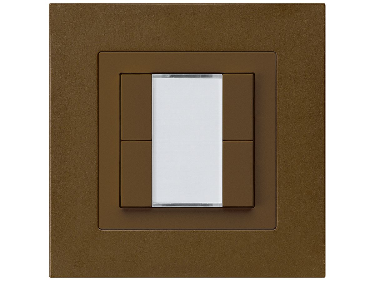 UP-Taster kallysto.pro KNX 4×s/e-link braun