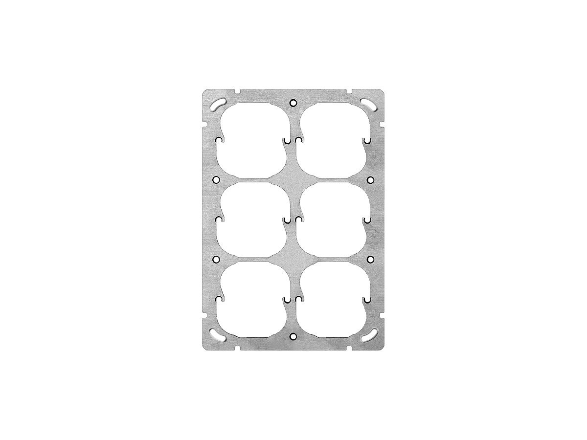 UP-Befestigungsplatte FH 3×2 6×52mm