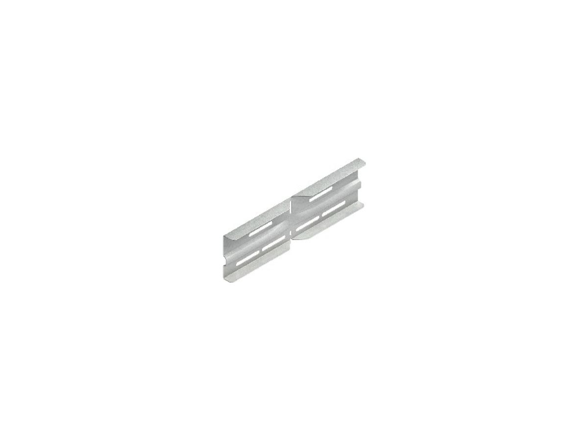 Winkelverbinder Niedax, horizontal, 106.5×390mm, Stahl, feuerverzinkt