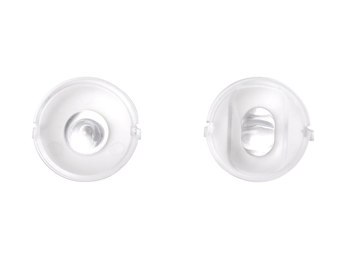 Linsenabdeckung ESYLUX ELH-2 für AP-Variante Ø32×6mm weiss