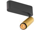 LED-Spot SLV GRIP SPOT S 11W 600lm 2700K MB DIM 124×101×84mm schwarz/gold