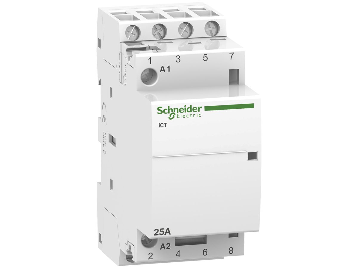 Installationsschütz Schneider Electric CT 3P 25A 24V AC 4S