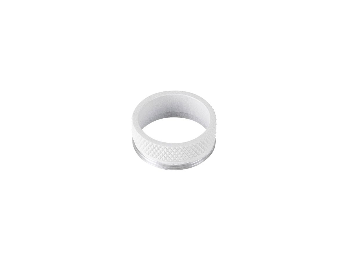 Zierring SLV GRIP S Aluminium Ø27×11mm weiss