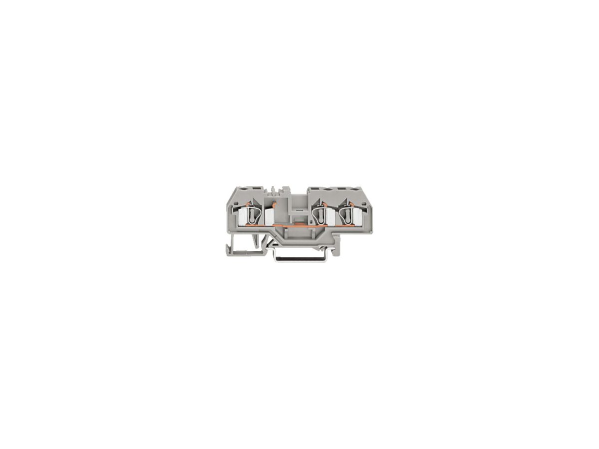 Durchgangsklemme WAGO 4mm² grau