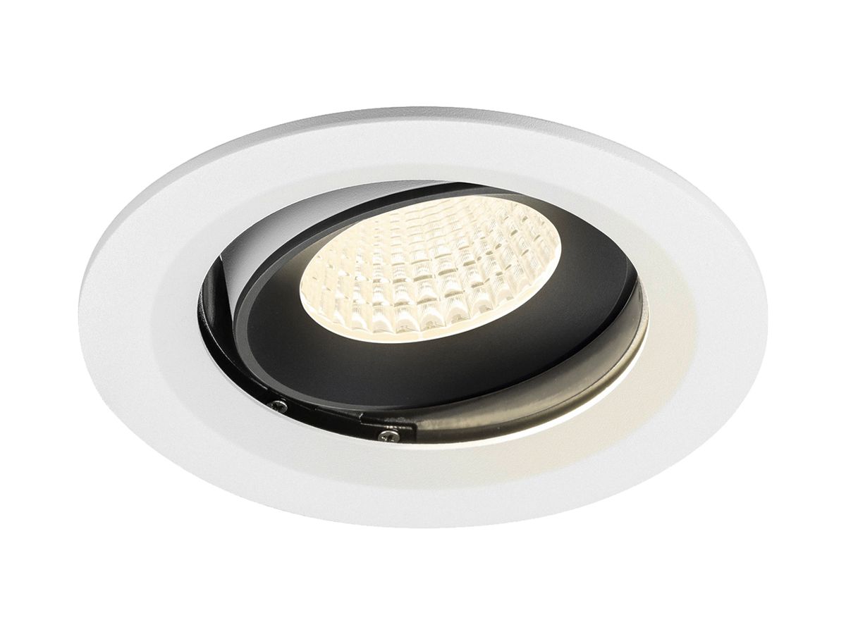 LED-Downlight SLV NUMINOS MOVE M 12W 1900lm 4000K WB DALI Ø120 ws/sz
