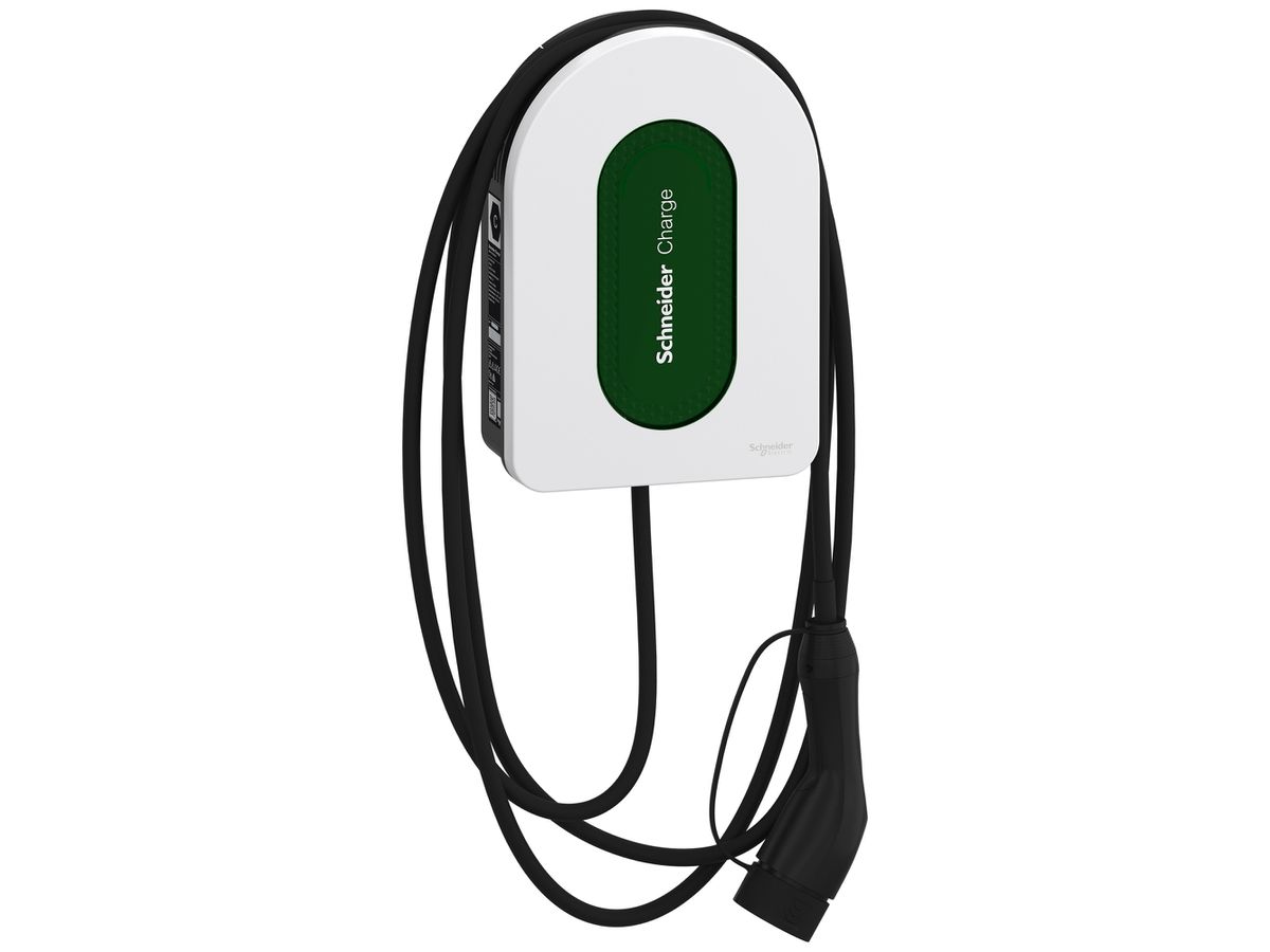 Ladestation Wallbox 11kW T2 Kabel 5m 6mA Wi-Fi App-Steuerung