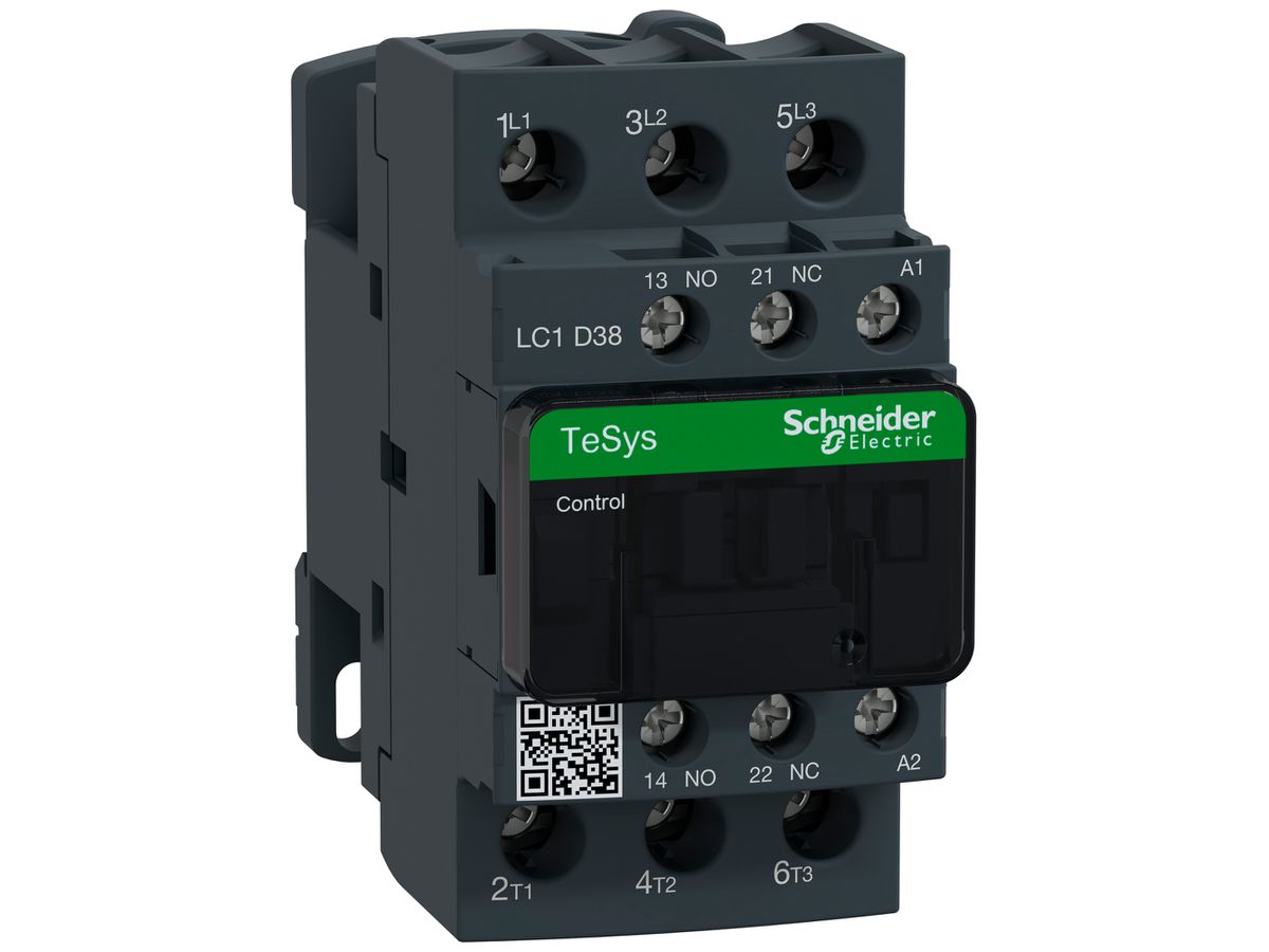 Leistungsschütz TeSys 115VAC 3NO 50A 38A 18.5kW 18A 7.5kW 440V