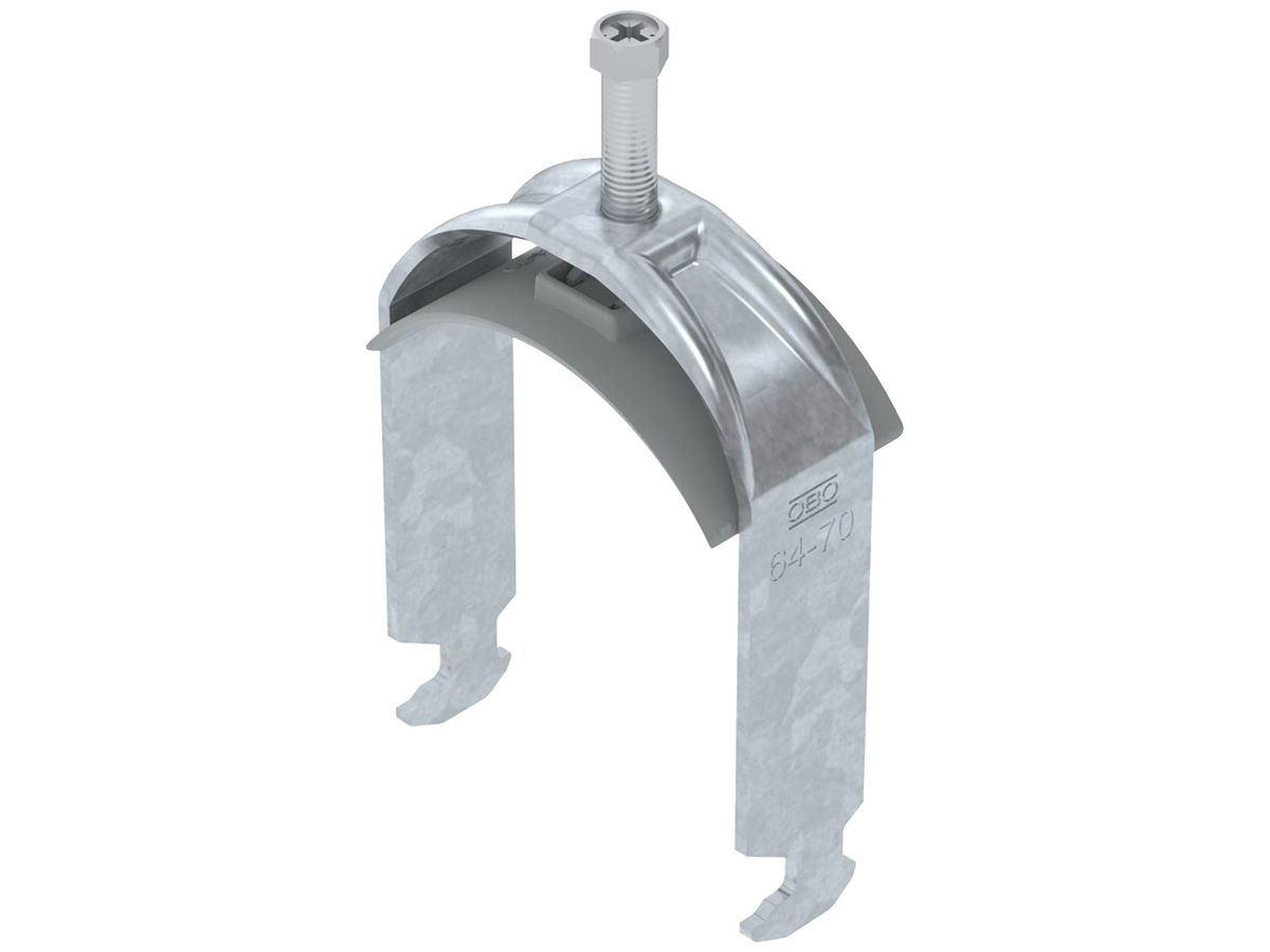 Schnellverleger BET 2056 H-Fuss Kunststoff 64…70mm 1×Kabel Stahl tfZn
