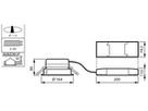 EB-LED-Deckenleuchte LuxSpace Mini DN561B LED12S/840 PSU-E C WH