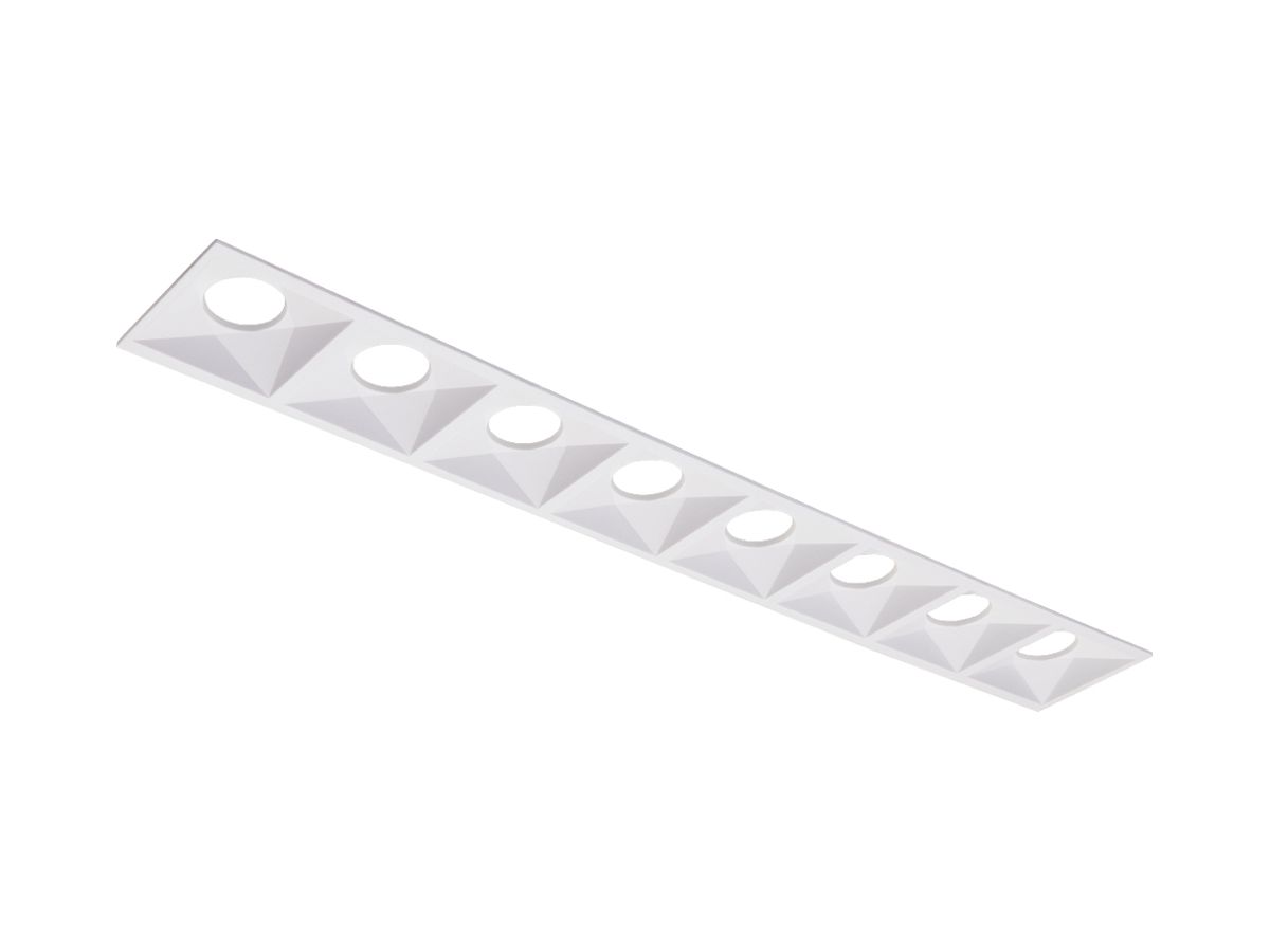 Reflektor SG Inspire Kunststoff direkt 280×38mm weiss