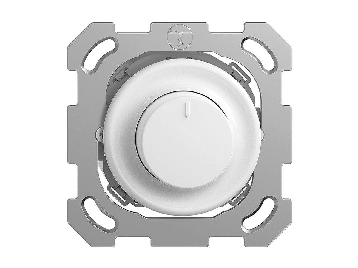 UP-Drehdimmer STANDARDdue 1…10VDC für Leuchtstofflampen mit EVG weiss