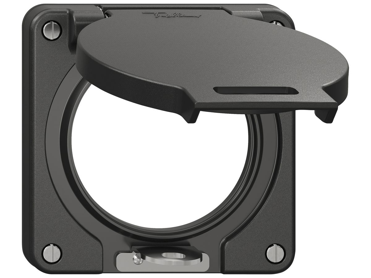 Deckel NEVO SNAPFIX® Ø60mm abschliessbar sz IP55