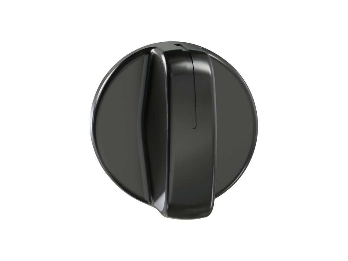 Drehgriff ELEMENT SNAPFIX® Stufenschalter 35×35×18mm schwarz
