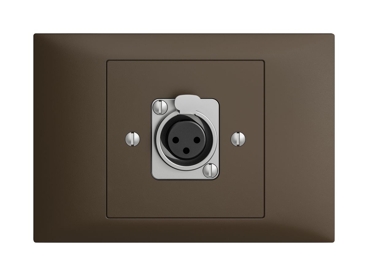 EB-Montageset EDIZIOdue BKE für XLR coffee