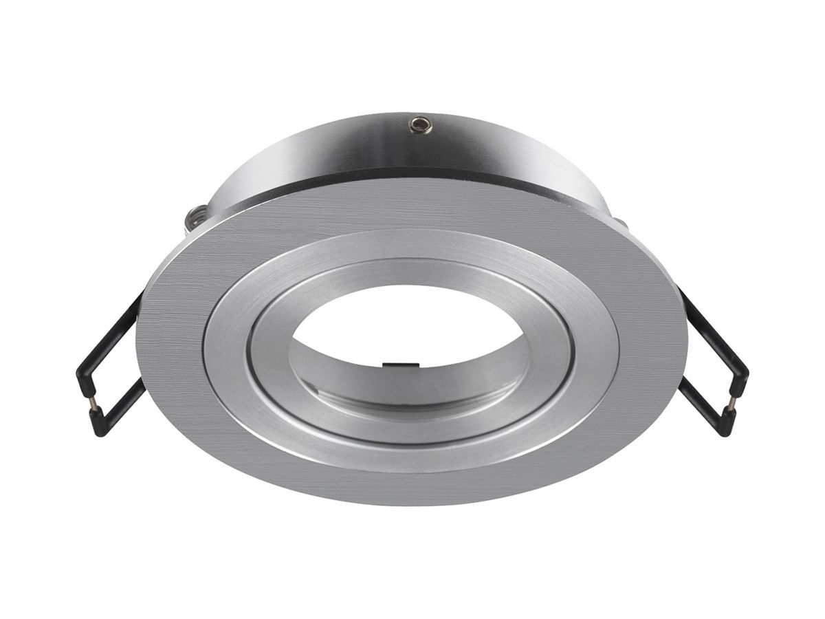 Einbaurahmen SLV NEW TRIA 75 Aluminium Ø93×26mm Silber