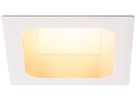 EB-LED-Deckenleuchte SLV VERLUX, 20W 1800lm 3000K IP20 mattweiss
