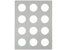 Montageplatte ELEMENT SNAPFIX® 4×3 vertikal 325×425mm Aluminium