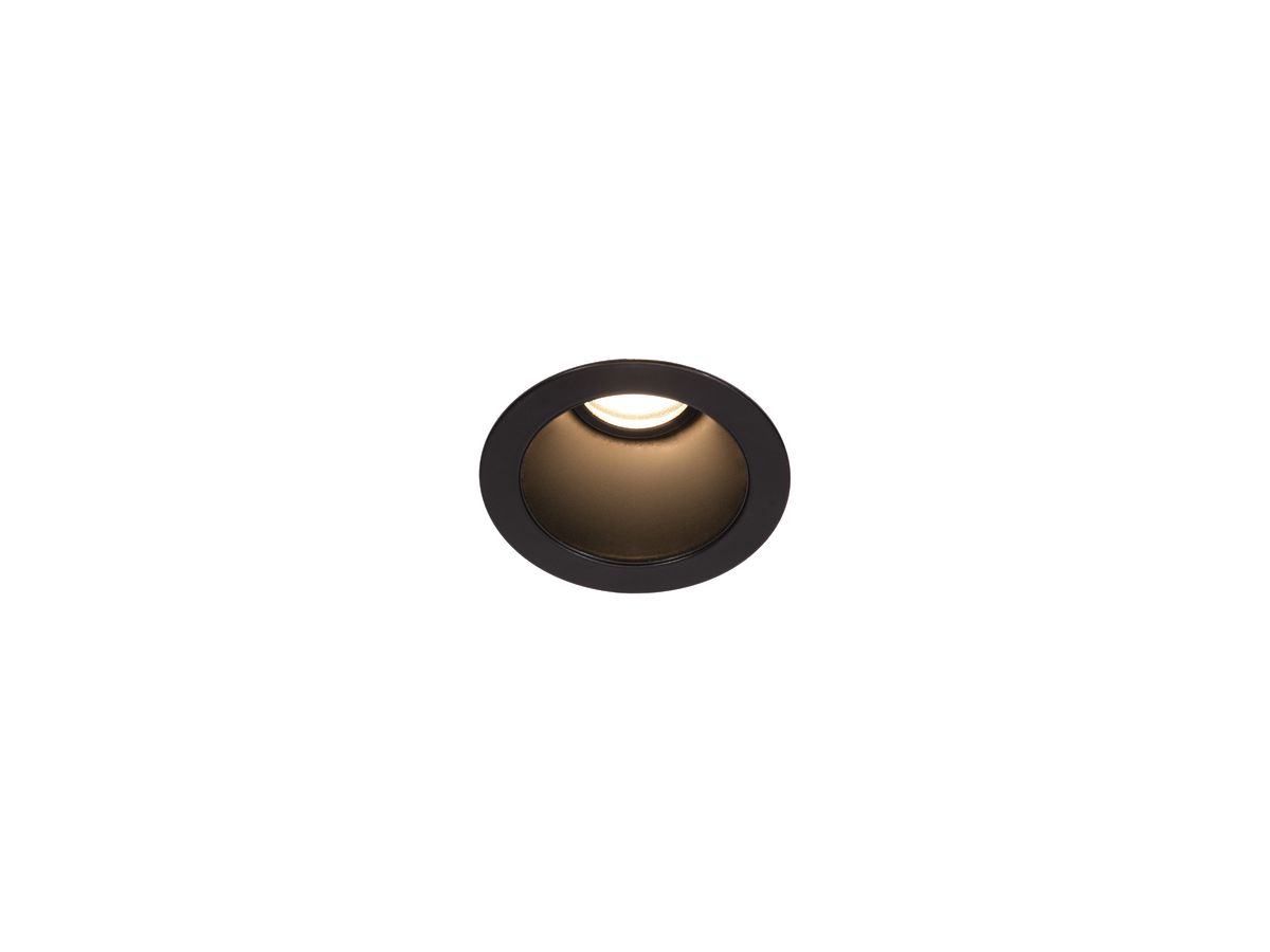 EB-LED-Deckenleuchte SLV HORN MAGNA DL 7.7W 415lm 3000K 25° EB-Ø68mm schwarz