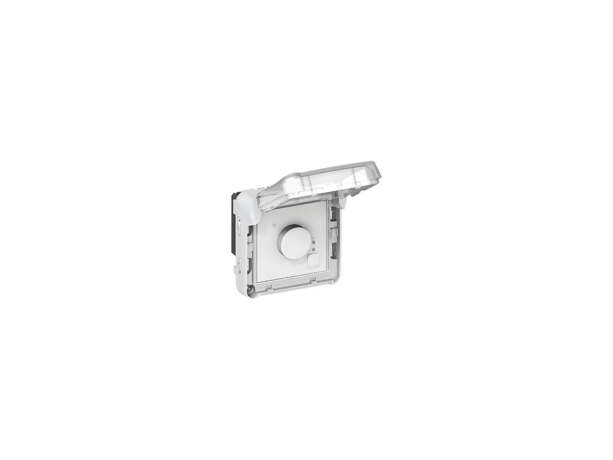 Raumthermostat PLEXO 7…30° grau/weiss