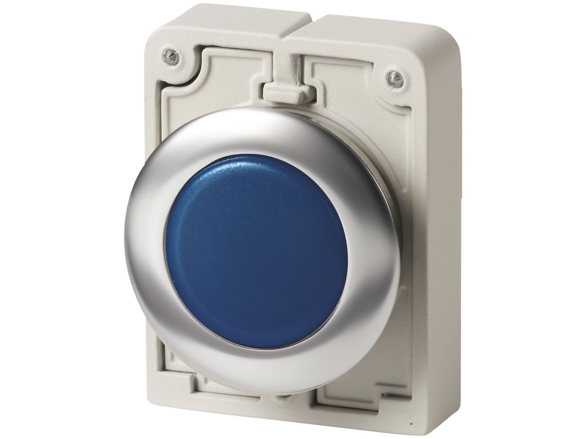 Leuchtmelder ETN, Flat Front, blau