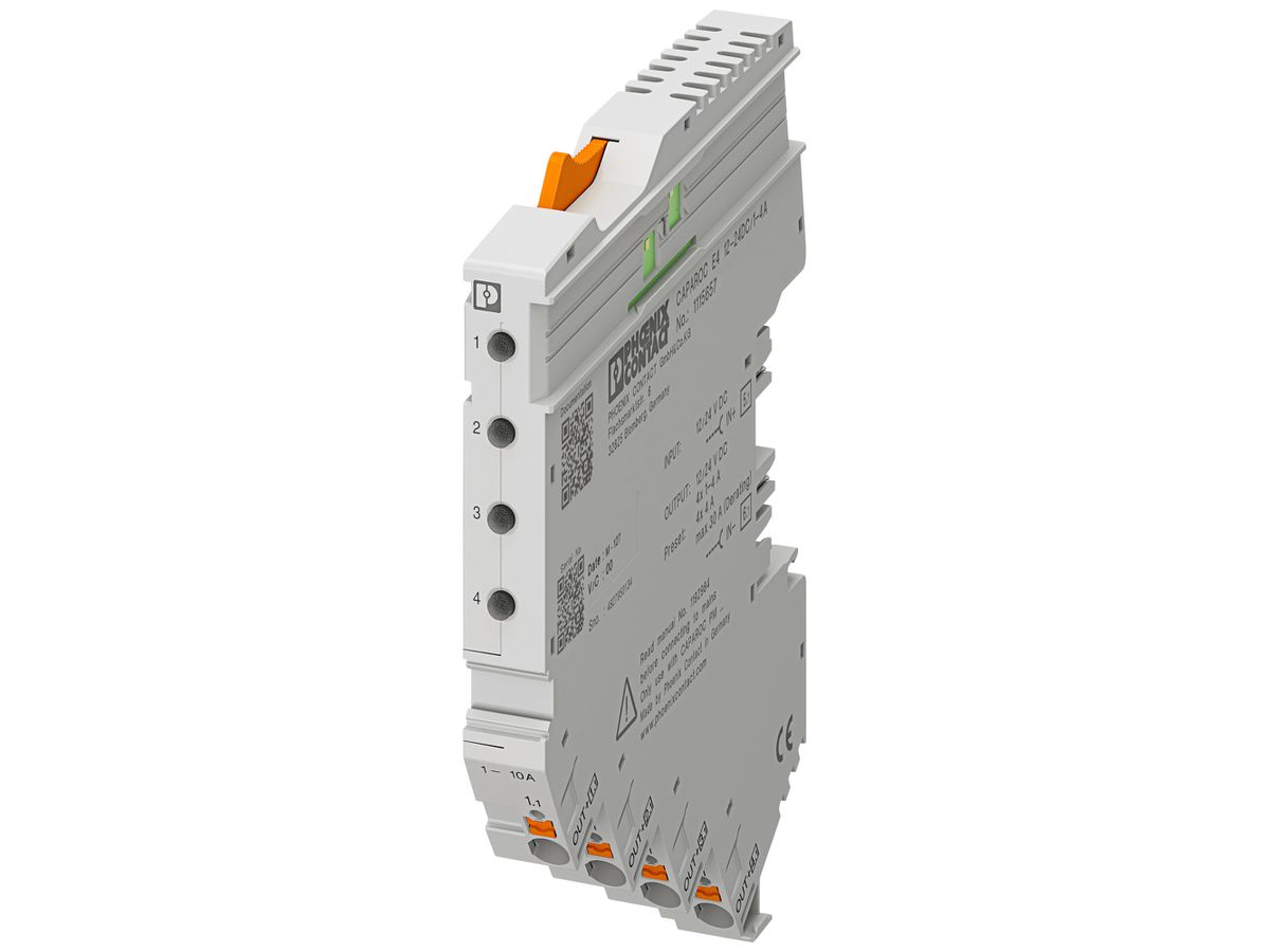 Geräteschutzschalter PX CAPAROC E4 12-24DC/1-4A