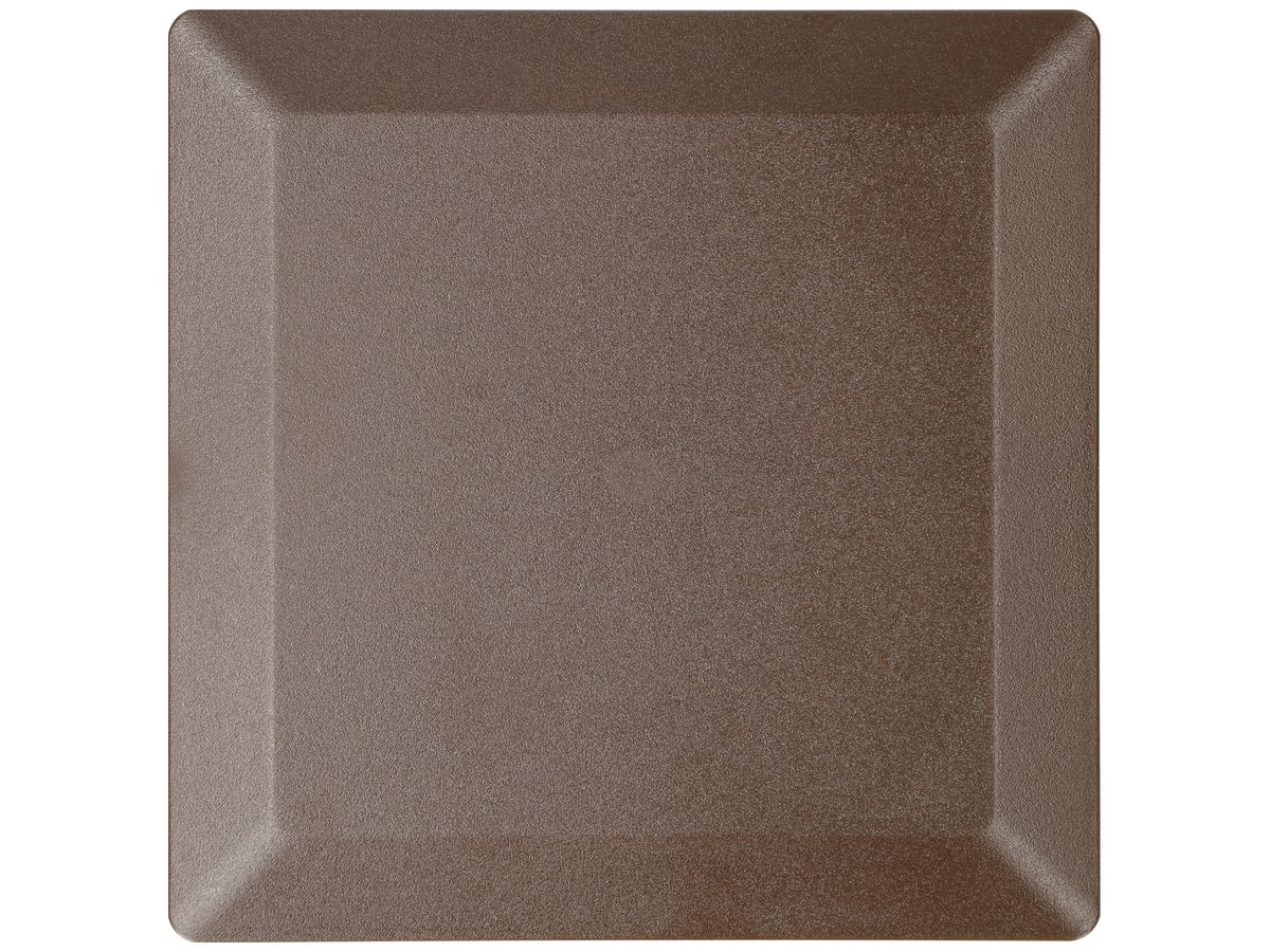 Steckdeckel MAX HAURI priamos 130×130×7mm IP20 braun