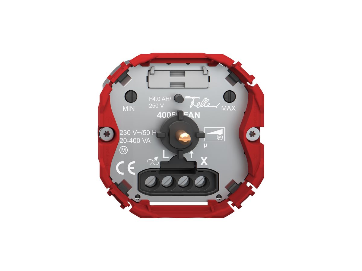 Drehzahlsteller Feller SNAPFIX® einphasig 20…400VA