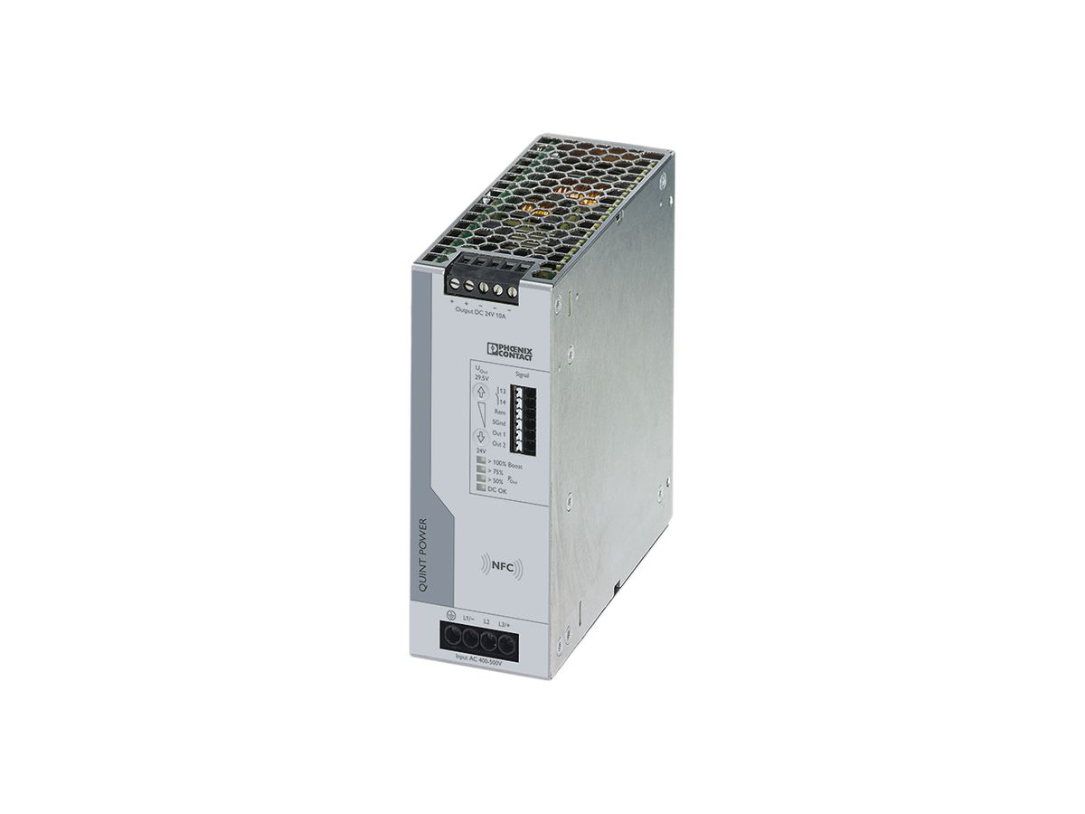 Schaltnetzteil Phoenix Contact QUINT4-PS, 3-phasig, 24VDC 10A