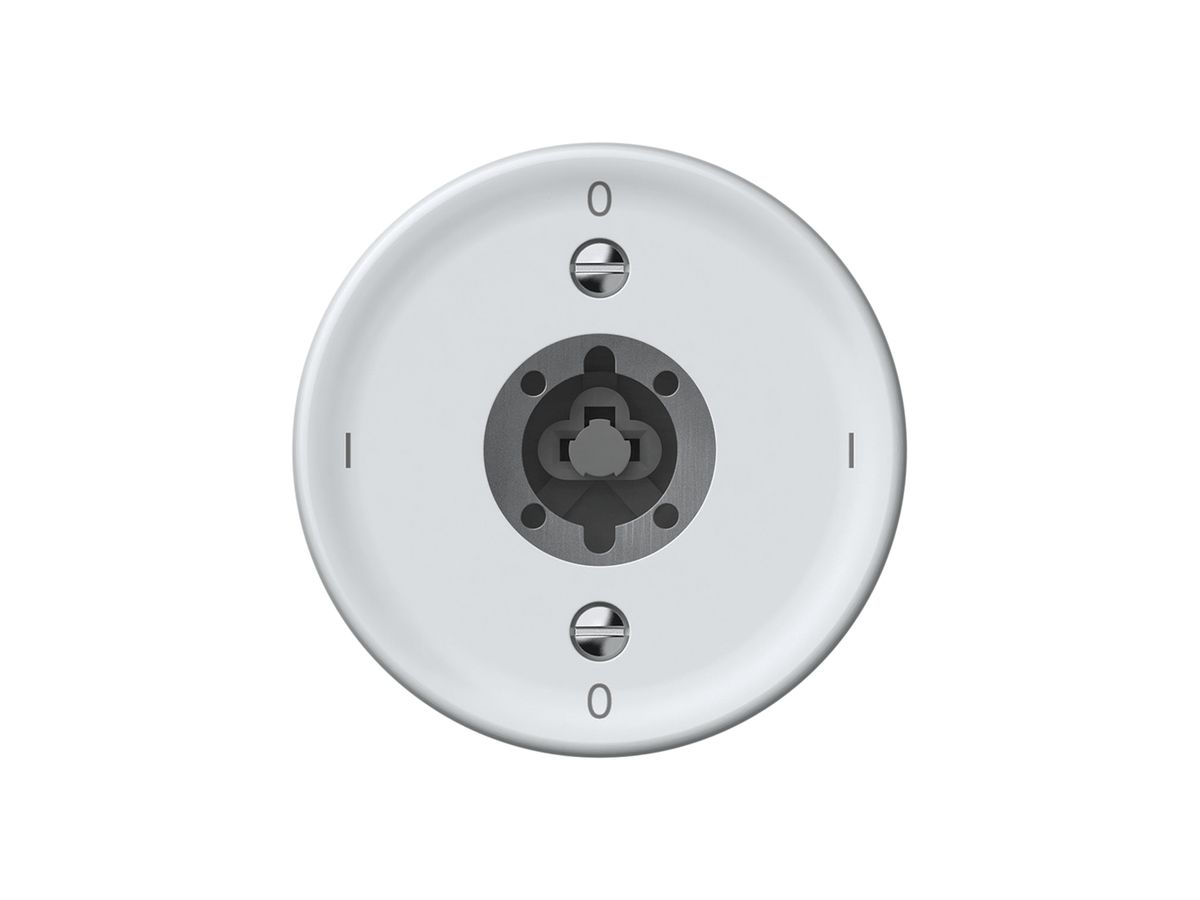 Schlüsselschalter origin Ausschalter 0/1L 16A 250V 0-I-0-I 60×60mm weiss