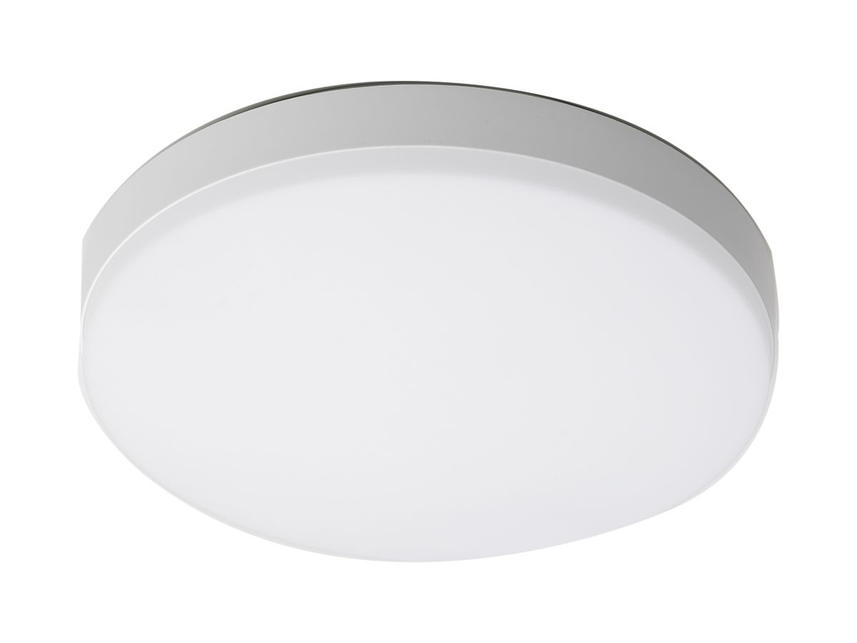 LED-Decken-/Wandleuchte PASO2 Ø275mm 10…25W 3000…5700K IP54 Sensorleuchte weiss