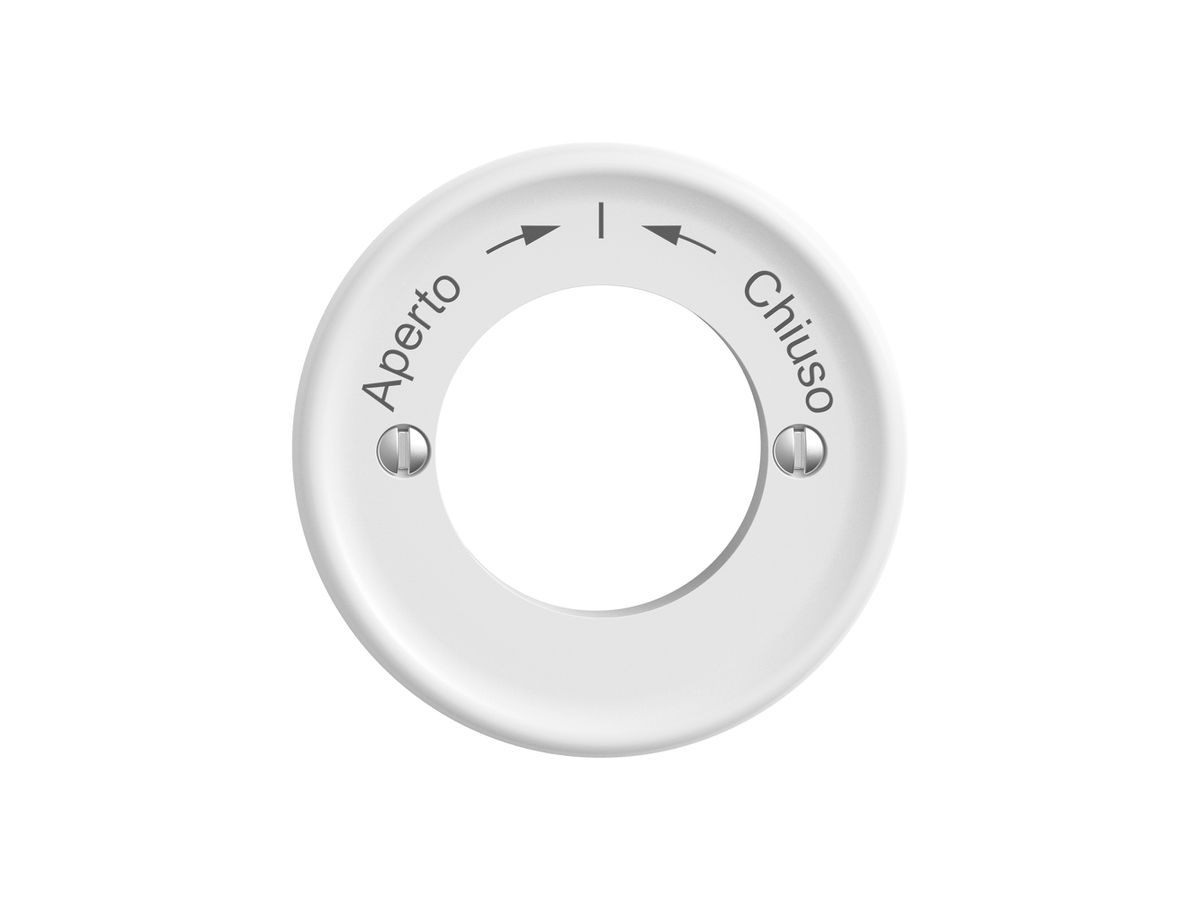 Montageset STANDARDdue SNAPFIX® f.Drehsch.m.Schloss Aperto → ← Chiuso ws