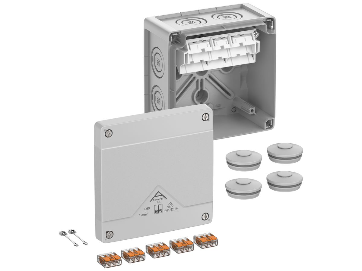 AP-Abzweigdose Spelsberg Abox Pro SL-4² 127×127×75mm IP69 gu