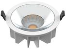 LED-Downlight SLV DOWNLIGHT P 30 15W 2700lm 4000K IP54 WB DALI Ø165×82mm weiss