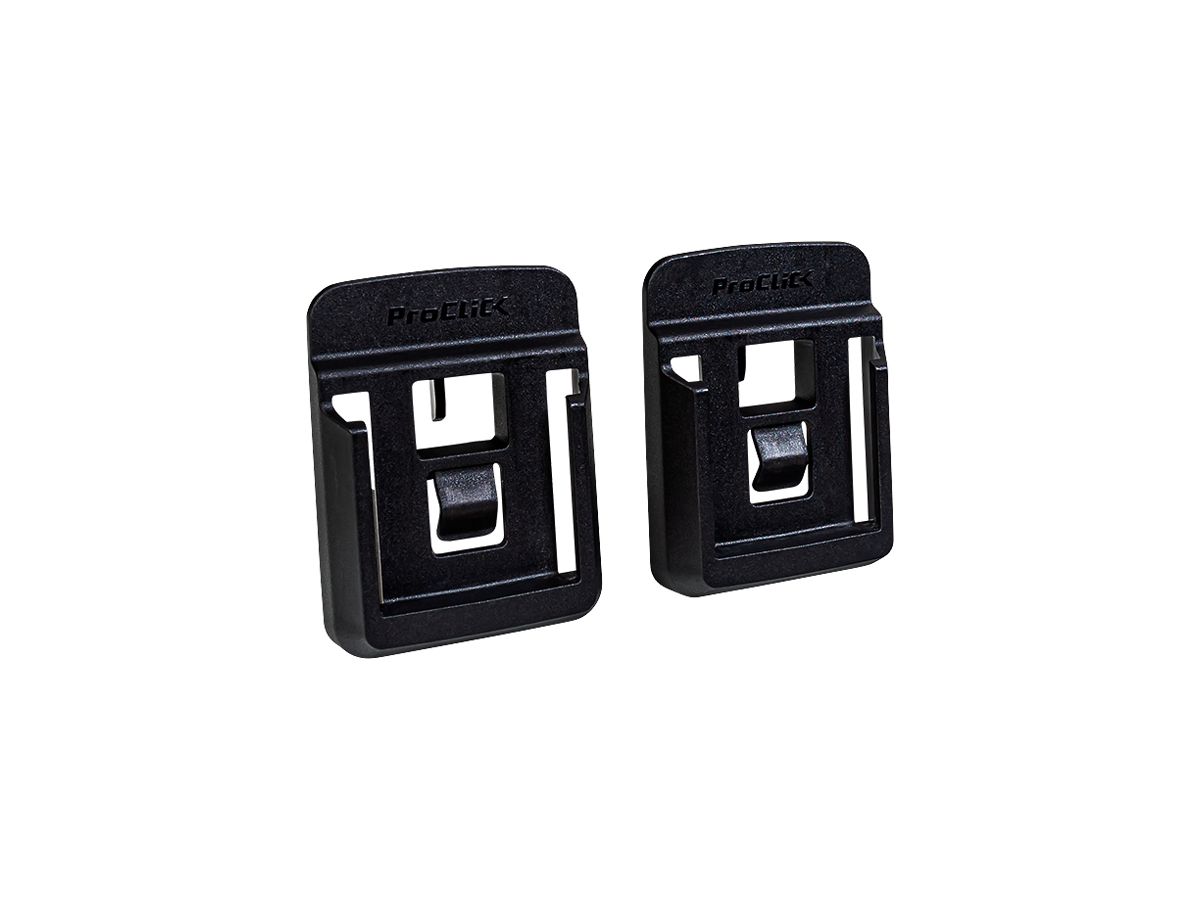 Akkuhalterung-Set BS Systems ProClick 74×98×36mm Kunststoff schwarz