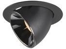 EB-LED-Downlight SLV NUMINOS GIMBLE XL, 37.4W 1050mA 3400lm 2700K 40° sz/chr
