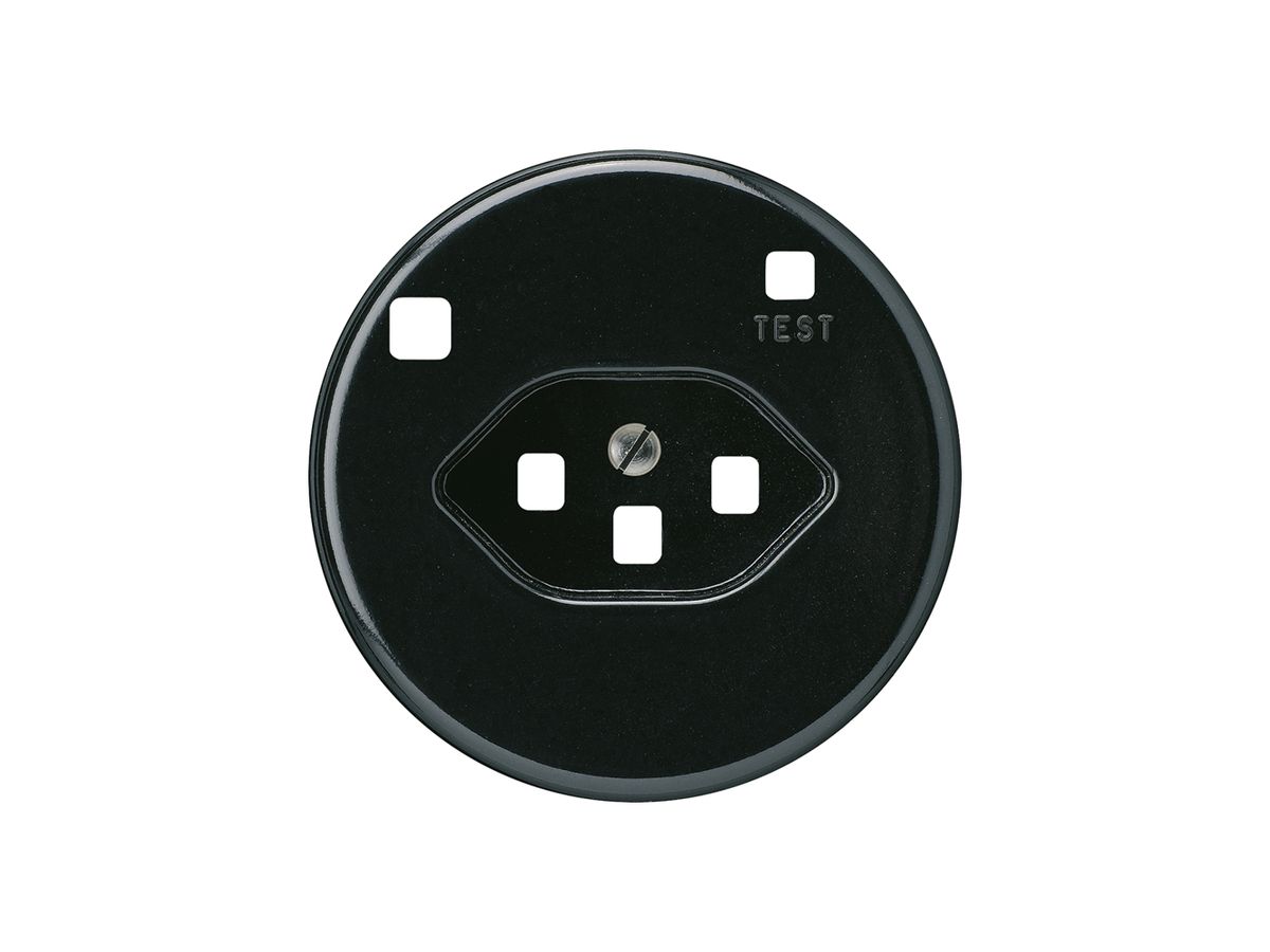 Frontset basico H zu Typ 23 FI schwarz mit Shutter
