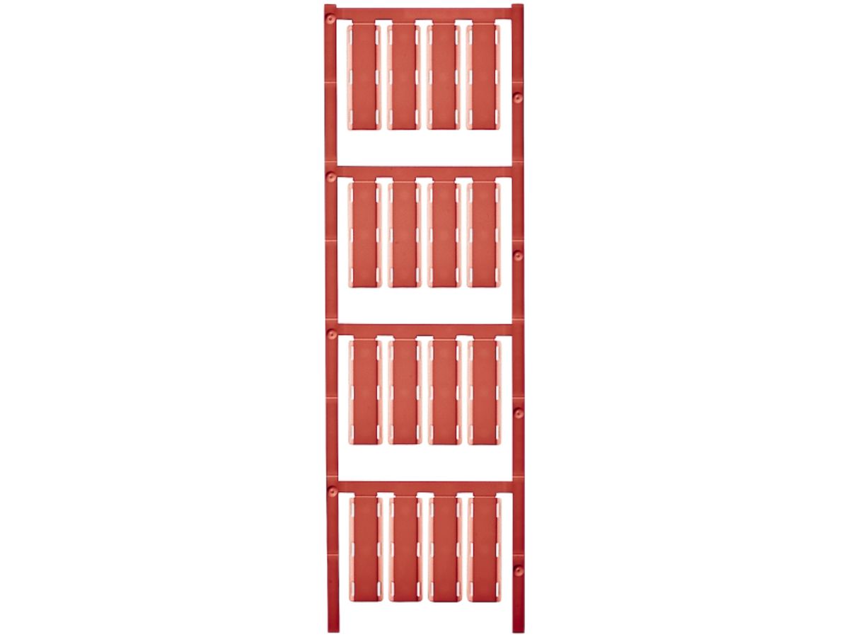 Kabelmarkierer Weidmüller MultiCard SFX für Ø7…40mm 40×9mm PA66 rot