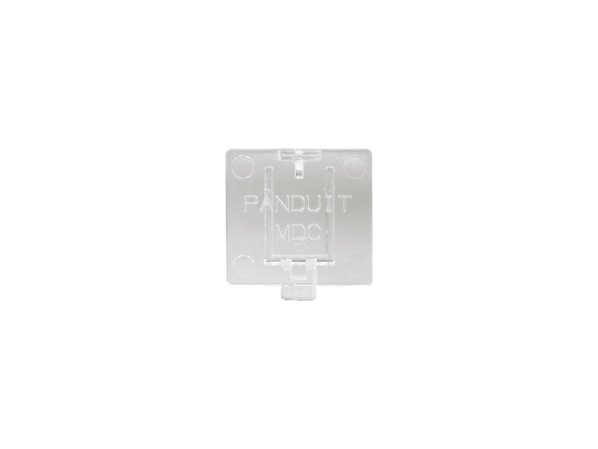 Staubschutzkappe Panduit MDC-C zu Pan-Jack, transparent