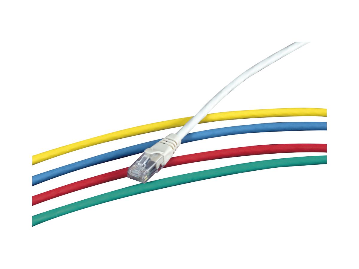 Patchkabel Kat.6a U/UTP RJ45 4m gelb