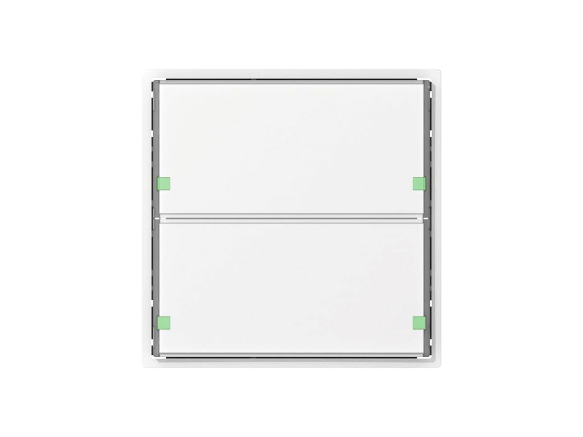 Taster-Einsatz SIDUS 2/4 mit LED weiss