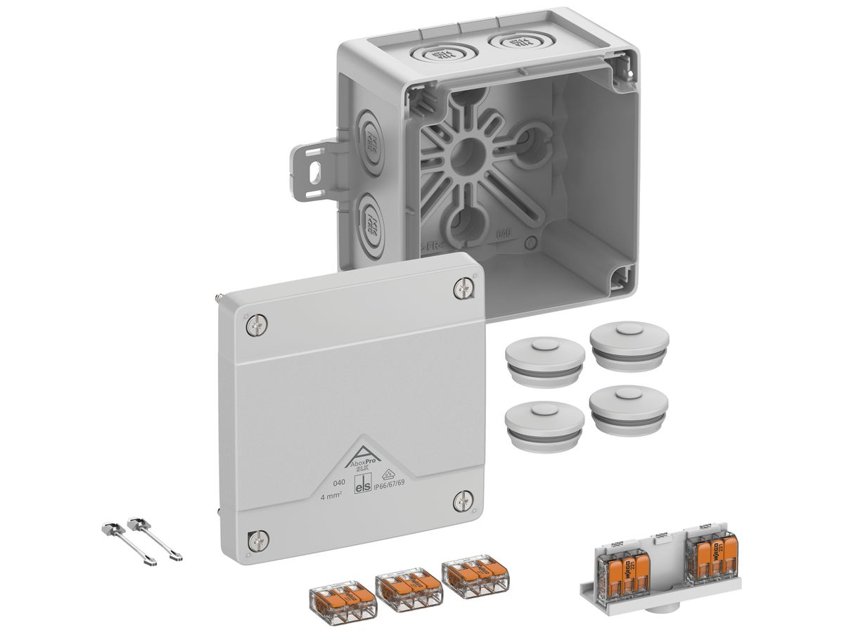 AP-Abzweigdose Spelsberg Abox Pro SLK-4² 102×102×70mm IP69 gu
