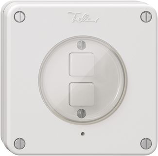 KNX Secure Taster, RGB, mit LED, ohne Papiereinlage