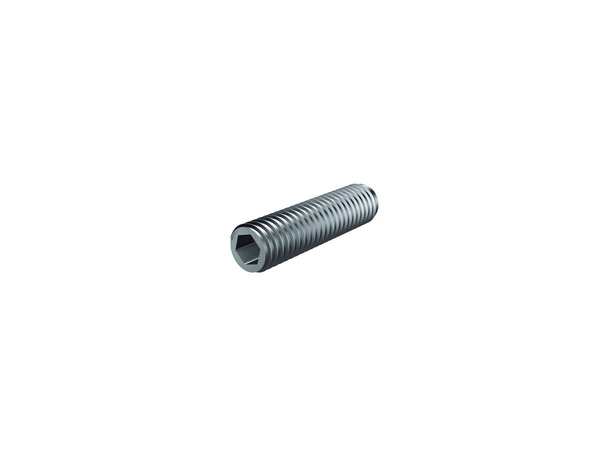 Gewindebolzen Flury AV 19 zu Leitungshalter Inox A2, M8×30mm